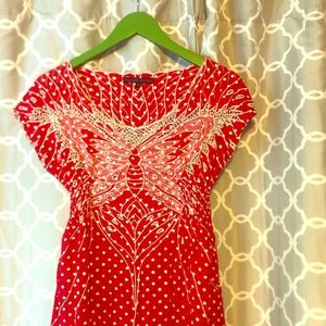 The most amazing vintage butterfly tunic or dress